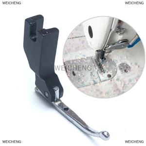 [COD] WEICHENG P369 hạt sequin đặc biệt Presser chân may Presser chân váy cưới hạt vải Máy may phụ kiện