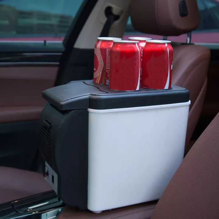 6L Portable Car Refrigerator Low Power Heating And Cooling Box Car Mini
