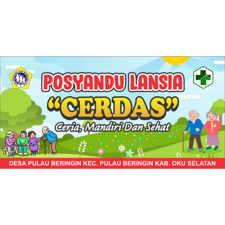 Spanduk Banner Posyandu Lansia Bisa Custom | Lazada Indonesia
