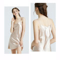 Delivery of LoveIs bra (N745) satin single skirt pajamas from Thailand. 