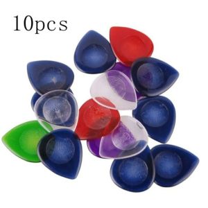 MEDIFANG 10pcs Random Color Guitar Picks ABS Celluloid Acoustic Guitar Picks Electric Guitar Bass Picks Thickness Droplet Shaped Guitar Pick Guitar Play