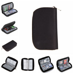 songduanshi Hot SDHC MMC CF Micro SD Memory Card Storage Carrying Pouch Case Holder Wallet