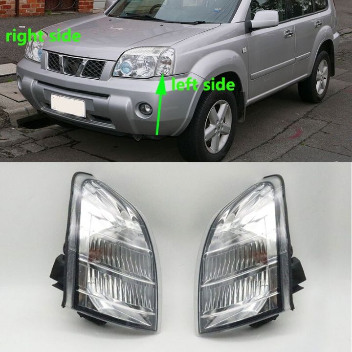 Pair 9-LED Bumper Fog Lights For Nissan X-Trail T30 (2000-2006) - Clear Lens, White Light