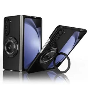 Hard case magnetic stand 360 samsung galaxy z fold 3 4 5 6 premium