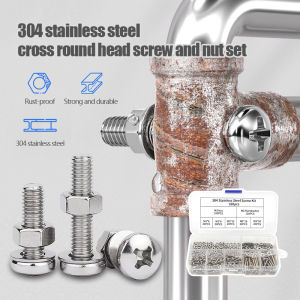 (320 PCS) Gypsum Black Screw for Wood and for Metal 1 inch to 3 inches Self-tapping Hardiflex Drywall Screw JuanHardware 304 stainless steel screws and metal screws