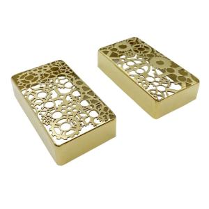 Multifuntional Electric Guitar Pickup Protective Cover Guitar Accessory Instrument Part Brass Texture Easy Installation