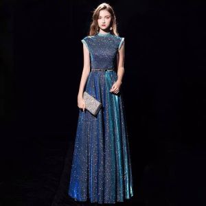 JS prom Evening Dinner Gown banquet evening dress Banquet evening dress female aura queen noble and elegant long high-end thin host dress dress celebrity temperament