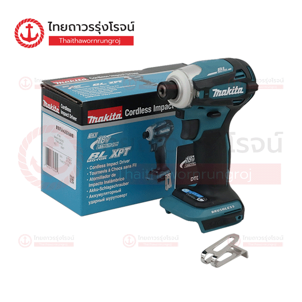 MAKITA DTD172 ไขควงอิมแพคไร้สาย DTD172Z 18v 180nm สีเขียว (เครื่องเปล่า ...