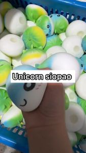 Rainbow Unicorn Siopao Squishy Toy Glitter Dumpling Slow Rebound PH Ready Stock