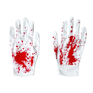 1/2Pcs Horrific Bloody Gloves Thigh High Stockings Halloween Bloody Stockings Halloween Cosplay Costumes Accessories