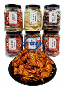 罐装即食烤鱼250g canned ready-to-eat grilled fish cod fillet office charcoal grilled seafood snacks海鲜