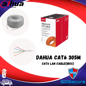 Dahua Cat 6 305m UTP LAN Cable: Reliable Network Connectivity in One Box