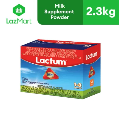 Lactum for 1-3 Years Old Plain 2.3kg Milk Supplement Powder