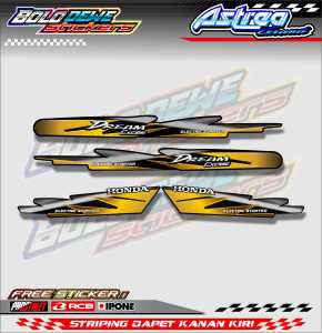 STRIPING VARIASI HONDA ASTREA GRAND / STICKER LIST VARIASI MOTOR ASTREA GRAND
