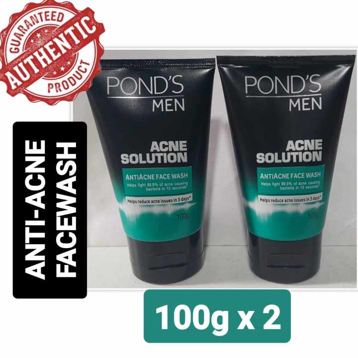 Ponds mens on sale acne solution