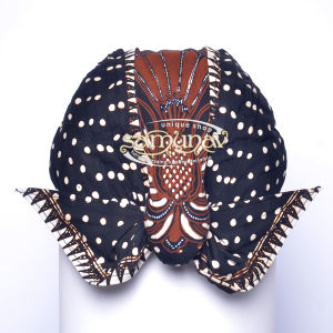 Blangkon Mataram Royal Quality Motif Macan Tutul Gurdo 2