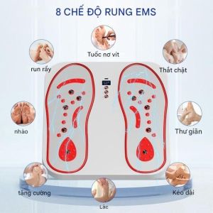 Máy Xung Điện Mini mát xa chân EMS xung thông minh tại nhà PVN9141