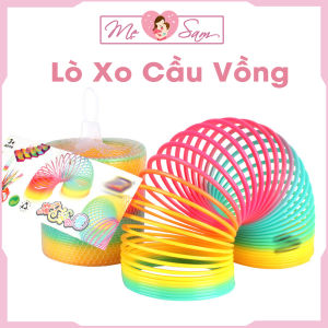 Lò xo cầu vồng trò chơi ma thuật cho bé sáng tạo giảm căng thẳng Shop Mẹ Sam