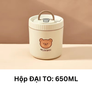 Hộp đựng cơm giữ nhiệt MEN SỨ ChangHouse an toàn cho sức khỏe quay lò vi sóng chống tràn hiệu quả