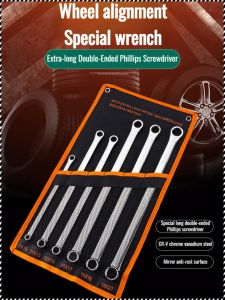 ประแจปรับ โครเมียมขัดเงาอย่างดี ประแจเกลียว สามารถแขวนได้ เครื่องมือปรับ สามารถทนต่อแรงบิดสูงได้