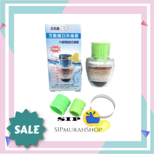 SAMBUNGAN KRAN PEMURNI AIR CUCI PIRING FLEXIBLE IRIT AIR KERAN SPLASH SHOWER FILTER PUTAR 360