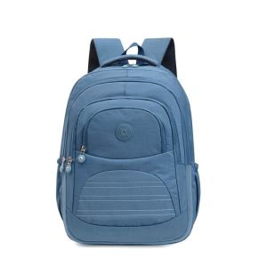 GStar Large Capacity Backpack Women Waterproof Bag Pack Outdoor Travel Laptop Bag Soild Color Simple Design High School Bag