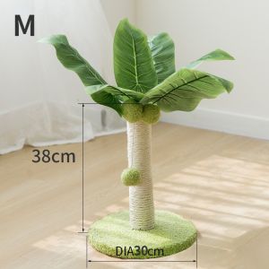 Cat Scratch Post with Sisal Rope Cat Scratch Tree Durable Comfortable Cat At Home Toy
