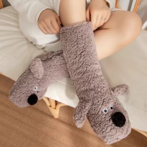 Floor Socks Cold-sensitive Socks Fall Asleep Fall/winter Comfortable Touch Mid-calf Thickening Cute