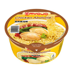Myojo Chicken Abalone Bowl Noodles