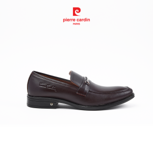 Giày Tây Nam Pierre Cardin Horsebit Loafer Cổ điển Đế Đúc Cao Su Chất Liệu Da Bò Thật Nhập Khẩu Kết Hợp Khóa Kim Loại Hình Móng Ngựa Làm Điểm Nhấn PCMFWL 797