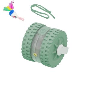 STARRY Electronic Infrared Teaser With Mouse Tail Silent Rolling Intelligent Bouncing Ball Anti-fall Automatic Moving Interactive Cat Teaser Ball Indoor Cat