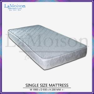 Hotel Quality Mattress tilam Single Size Synthetic Latex Feel - WD35 38