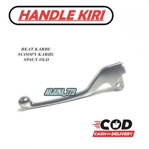SEPAKET HANDLE REM KIRI KANAN HONDA BEAT KARBU SCOOPY KARBU SPACY OLD 1 SET TUAS REM DEPAN GAGANG HANDEL REM BELAKANG  VARIANT