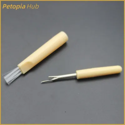 2-in-1 Seam Ripper Brush Top Handy Unpicker Work Sewing Accessories