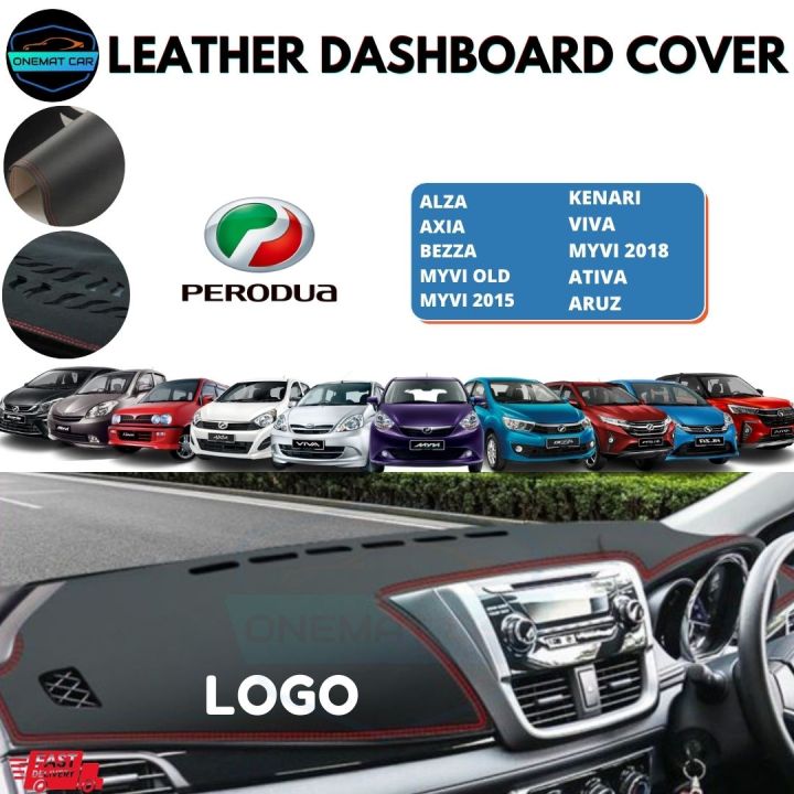 Premium Leather Dashboard Cover for Perodua MYVI/MYVI SE/MYVI GEAR UP