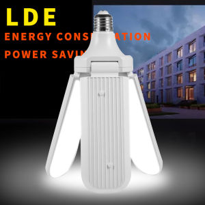 100% Original Fan Blade Three Leaf Lamp MINI Foldable Fan Blade Bulb LED Lights