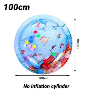 KEBIDU Water Sensory Play Mat Thickened Inflatable Pet Water Bed Cushion Puppy Cats Pet Kennel Top Quality Cool Cold Mat Pet Supplies