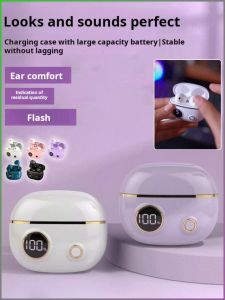 In-ear Headphones Comfortable Fit on the Ear Sports Headphones Girls Pink Pick It Up and Listen to It