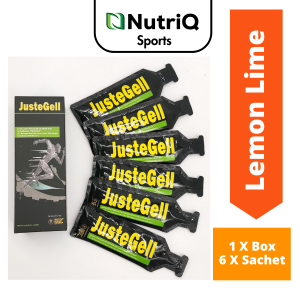 Energy Gel JusteGell Power Sports Nutrition (26 ML) Running Hiking Cycling Exercise Marathon Refuel 补充能量