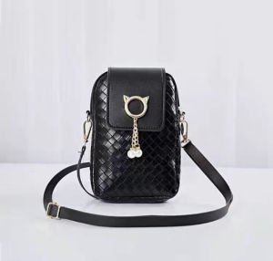 MT Cellphone Sling Bag for Women Leather Buckle Wallet Purse Messenger Bag Pone Punch