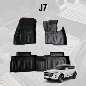 TPE Carpet J7 MAGIC MAT 5D Car Mat Karpet Kereta
