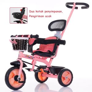 FLYBB Kids Sepeda Roda Tiga Lipat Multifungsi Sepeda Anak Laki Laki Tricycle Exotic