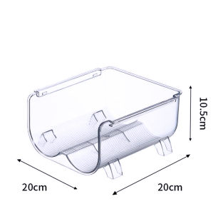 Lefang Kitchen Storage Plastic Free-Standing Water Bottle Holder Storage Organizer Wine Rack for Kitchen Countertops Table Top