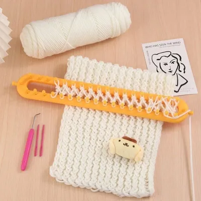 RB Set Alat DIY Rajut Pemula Syal Merajut Knitting Loom Knit Kit Tools Tool