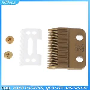 [COD] 1Set Hair Clipper Blade Golden with Ceramic Blade for Cordless Clipper