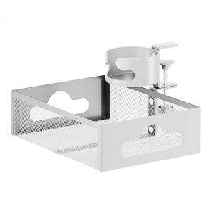 Without Drilling Adhesive Desktop Cup Holder and Cable Management Organizers for Office Home Storage