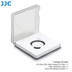 JJC S+ L39 Ultra Slim UV Filter for Ricoh GR Series Camera Multi-Coated Lens Protective UV Filter for Ricoh GR IV GR4 GR IIIx GR III GR II GR3x GR3 GR2 Removable Optical Glass Lens Filter