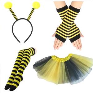 2026 Halloween costume set for adults and children: includes wings cape headband and glasses