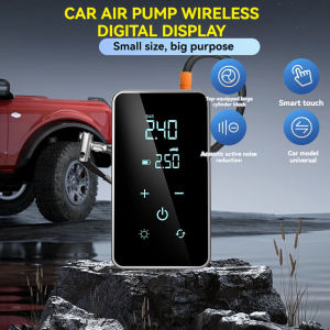 Car pump Touch Screen 18000mAh Portable Digital Car Air Pump Tyre Inflator Wireless Electronic Air Compressor