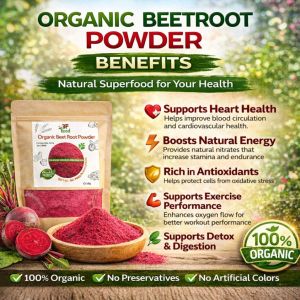100% Organic Beet Root Powder Increases Blood Flow Enhances Endurance Rich Antioxidants Supports Blood Pressure Regulation